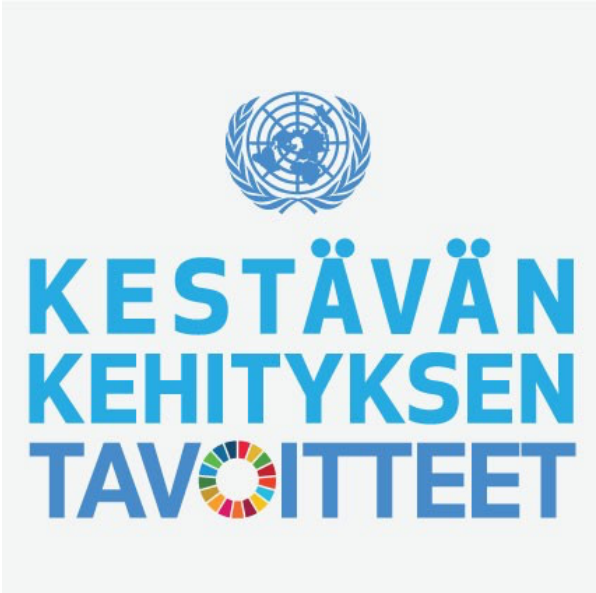 YK:n Kestävän kehityksen tavoitteet logo